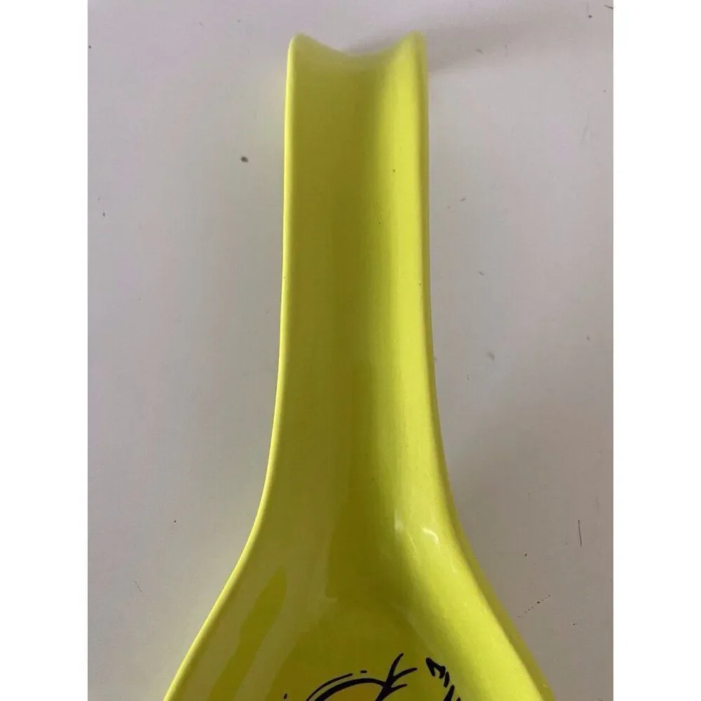 Dr Seuss How The Grinch Stole Christmas Ceramic Spoon Rest‎ Holiday Green NEW